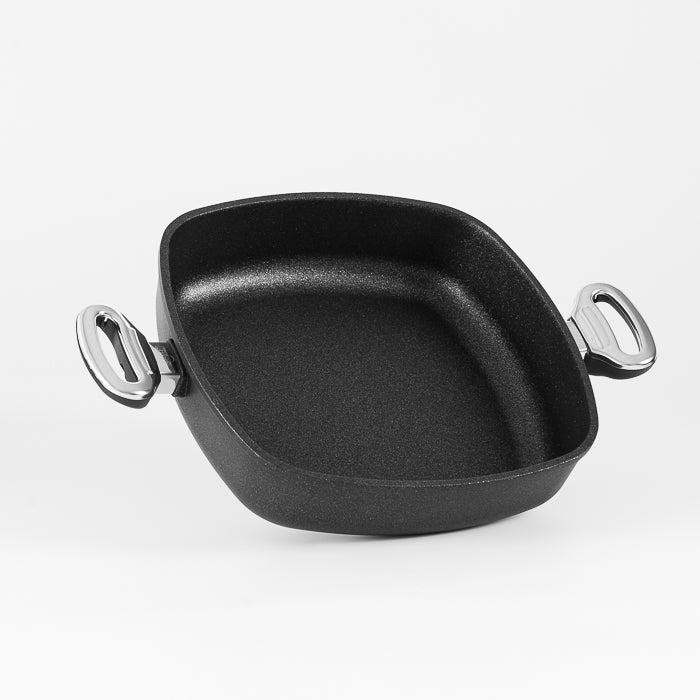 Hranatý titanový kastrol 26x26x7 cm s pokl. 3,5 l BAF Gigant